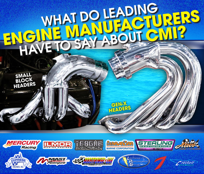 Custom Marine - Choose Ultimate Performance and Quality - Choose CMI!