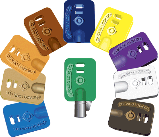 CompX Chicago Vending Locks: Key Covers