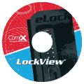 LockView cd. Click disc to download the free upgrade to the most recent LockView version.