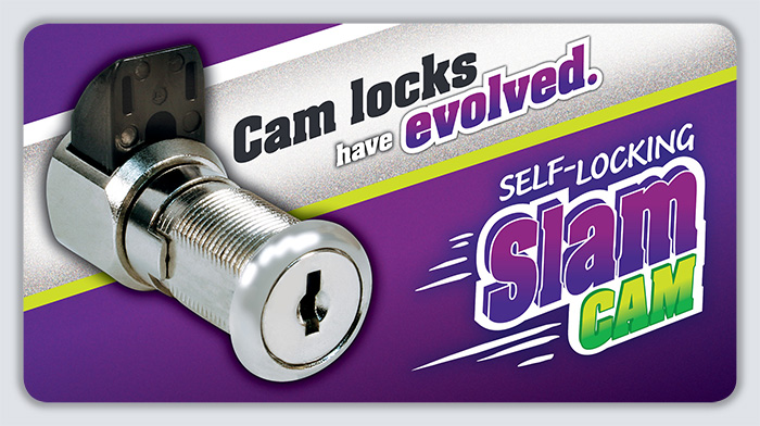 Self-locking SlamCAM by CompX Security Products