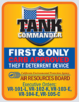 Tank Commander - First and only CARB approved theft deterrent device