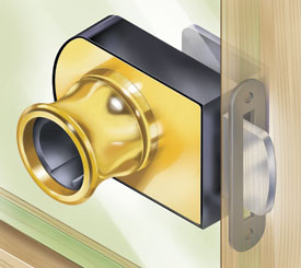 CompX Timberline Glass Door Deadbolt Locks - System 350, System 360, System 370
