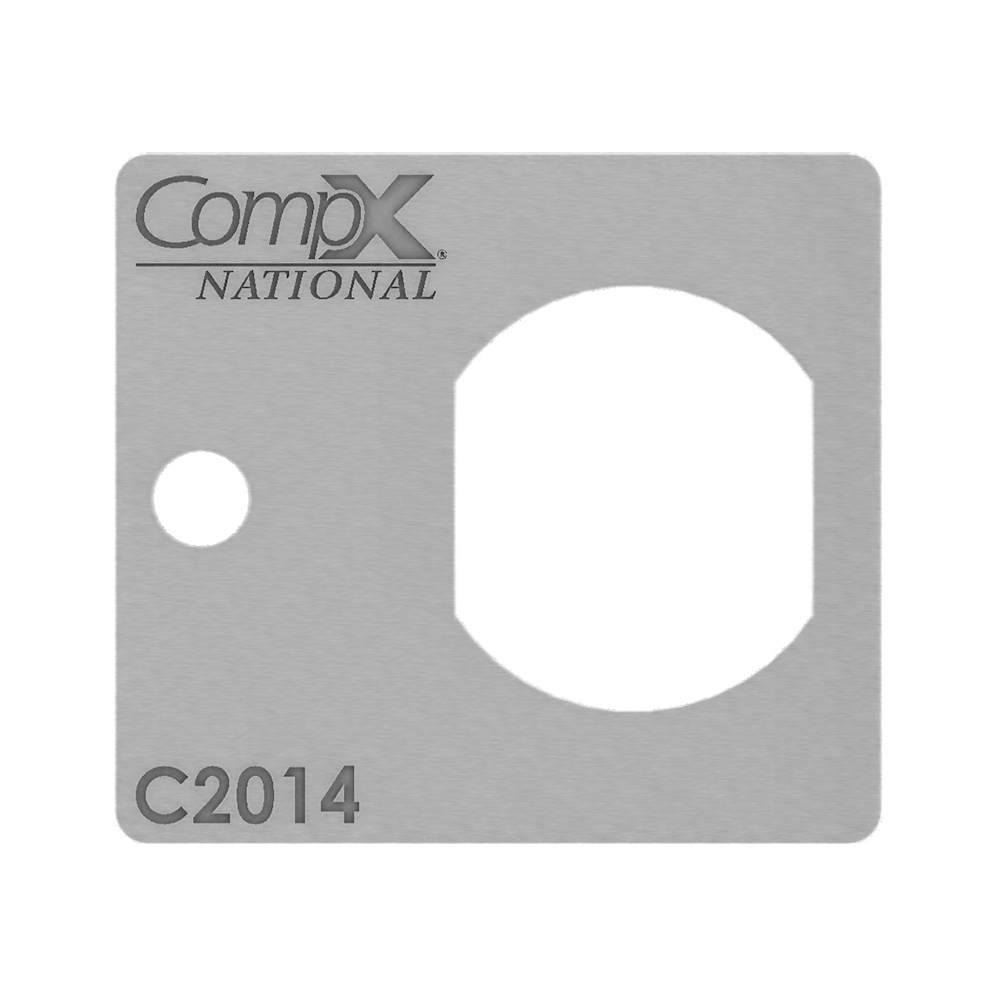 Cam lock mounting plate – C2014-2C