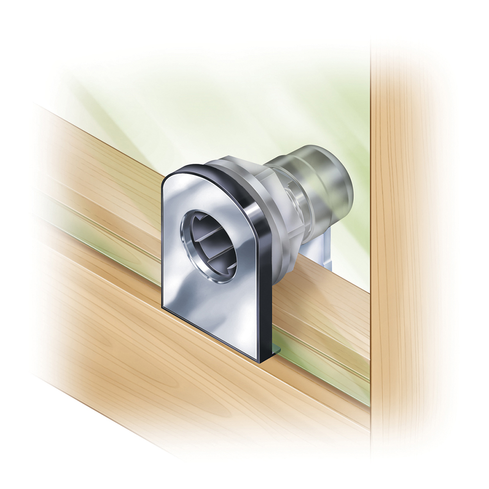 Glass door cam lock – C317CB-15