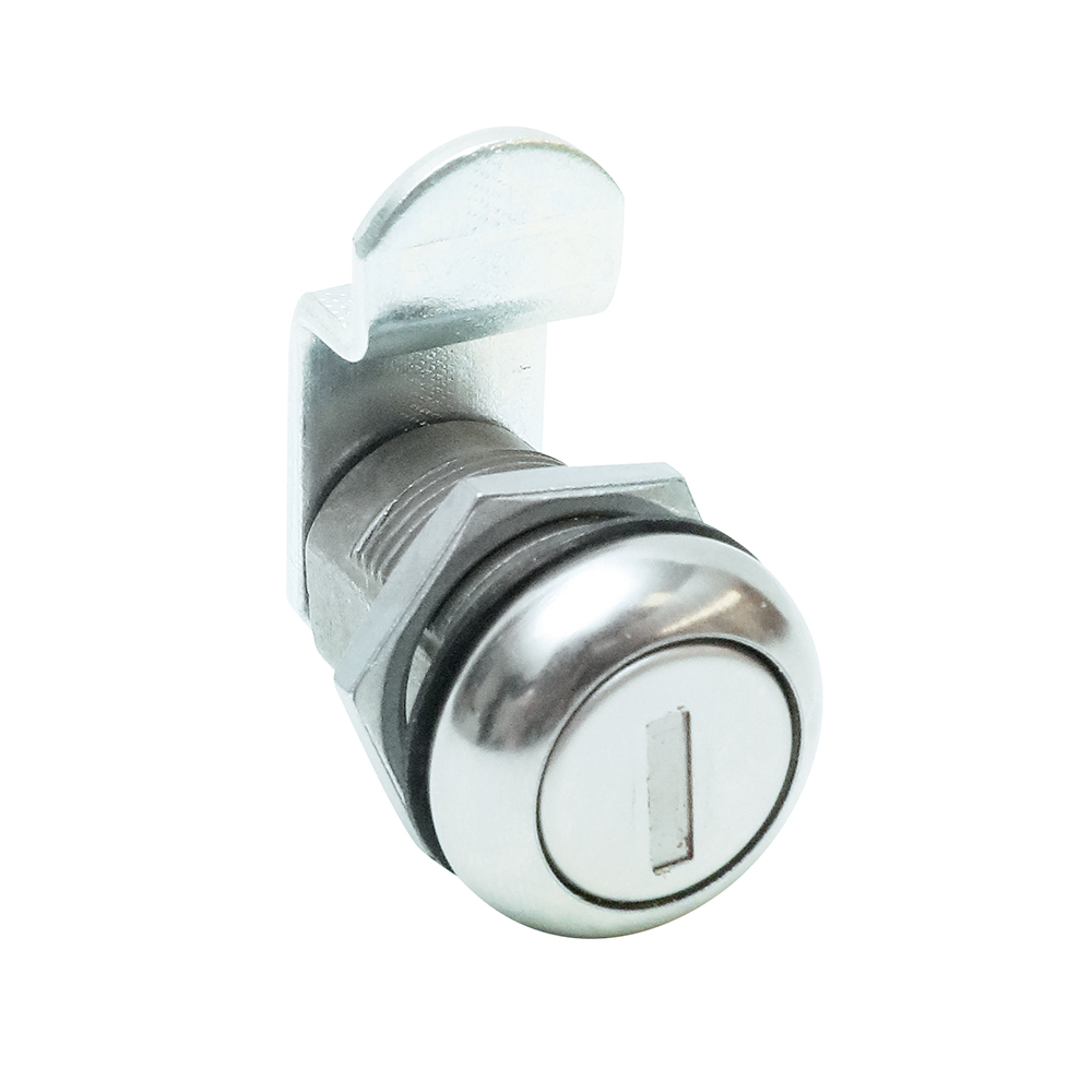 Disc tumbler reversible key cam lock with dust shutter – C8063