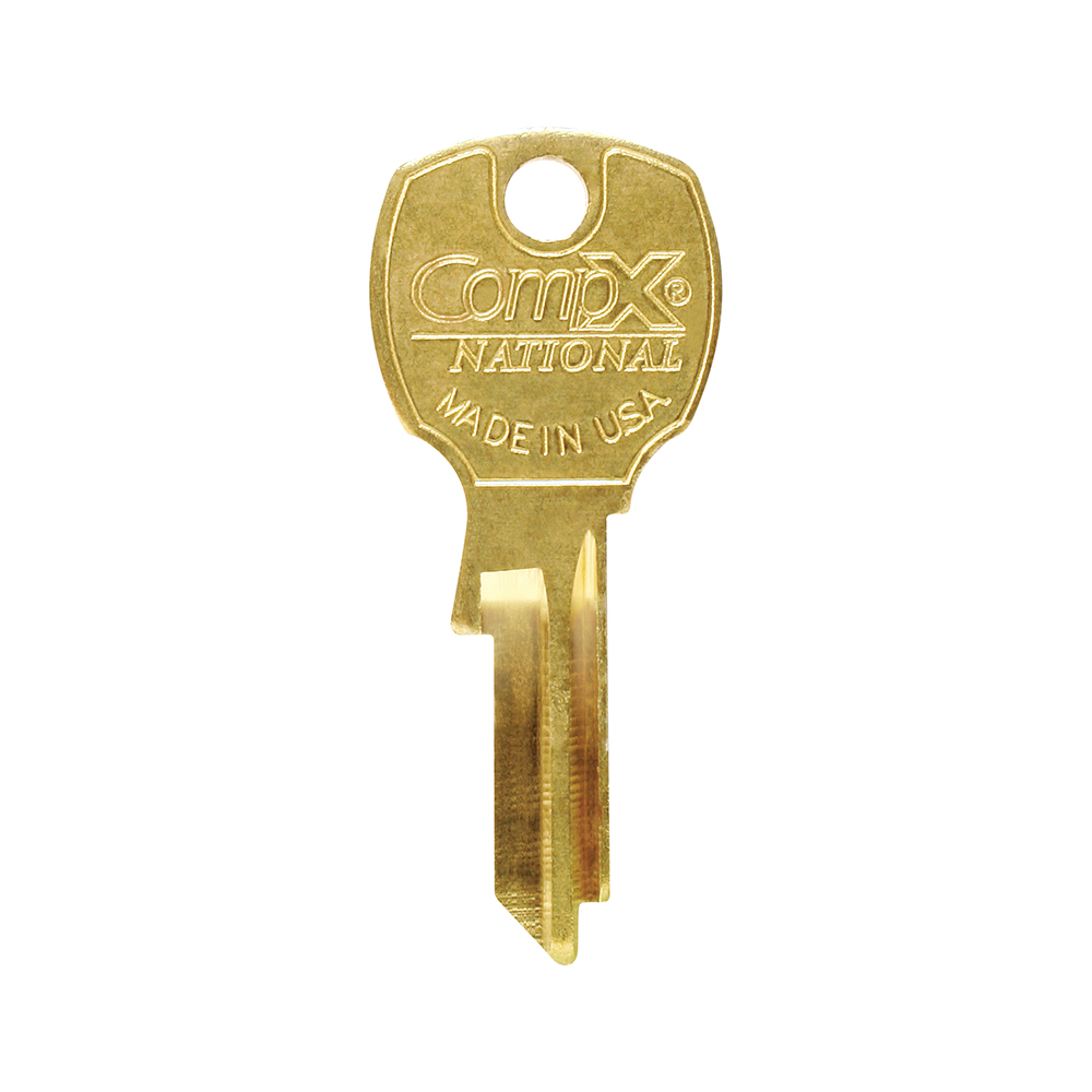Key blank reverse keyway – D4301