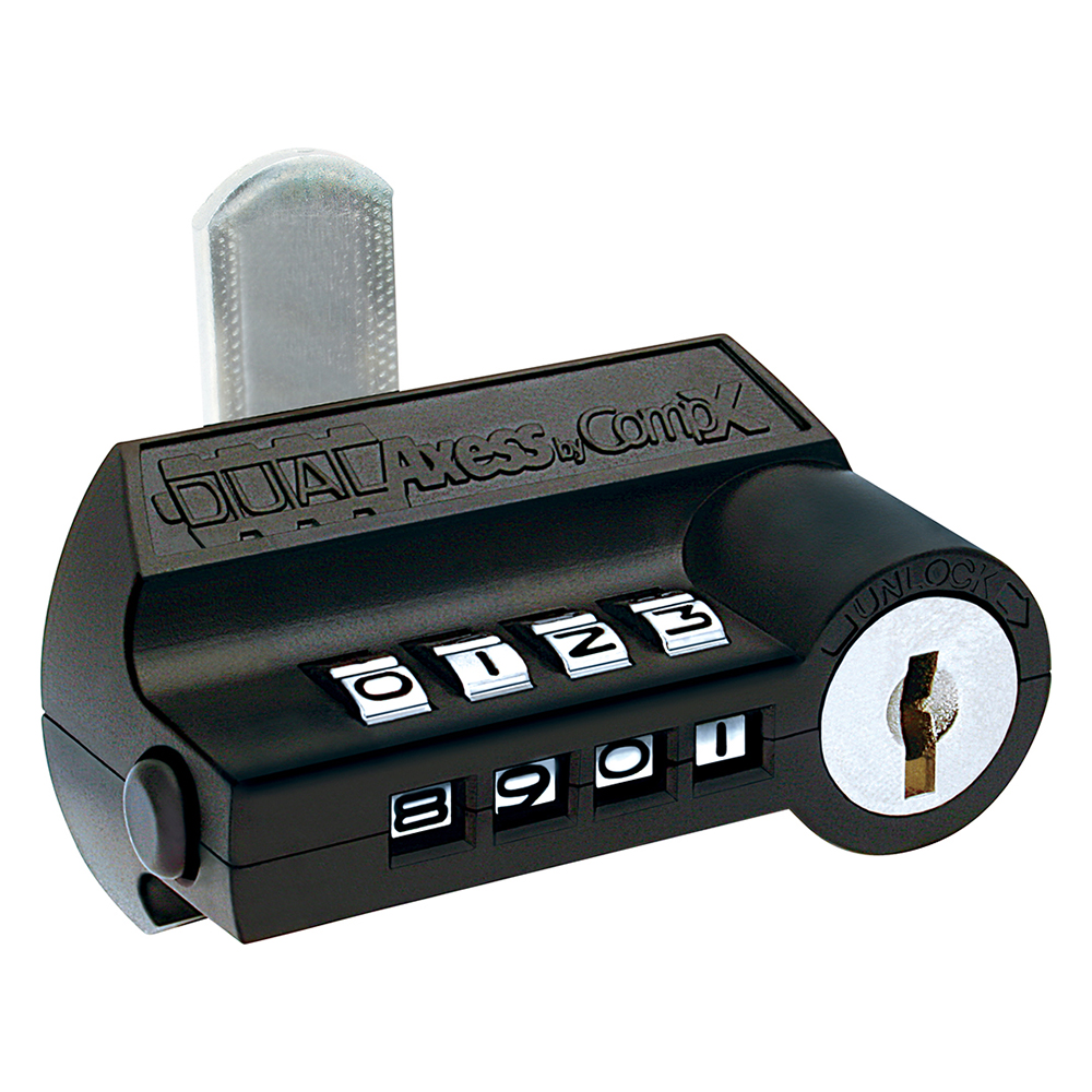 DualAxess Keyless combination lock, 7/8″ cylinder – D8030