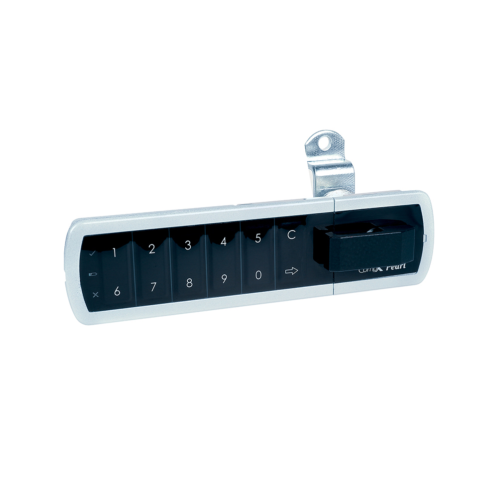 CompX Pearl, electronic push button cabinet lock; 1-3/16″ – PRLK-M-L-3