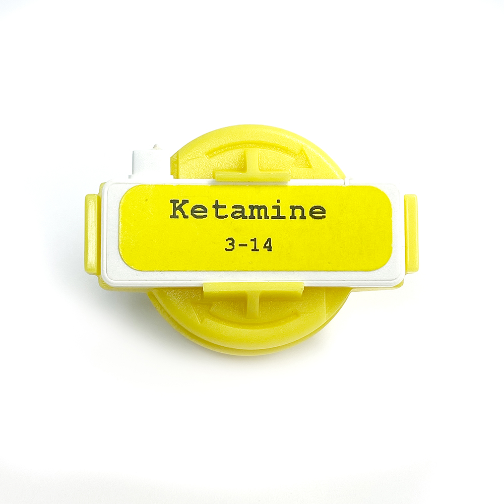 NARC iD RFID cap, yellow – ketamine – RF-CAP-KETAM