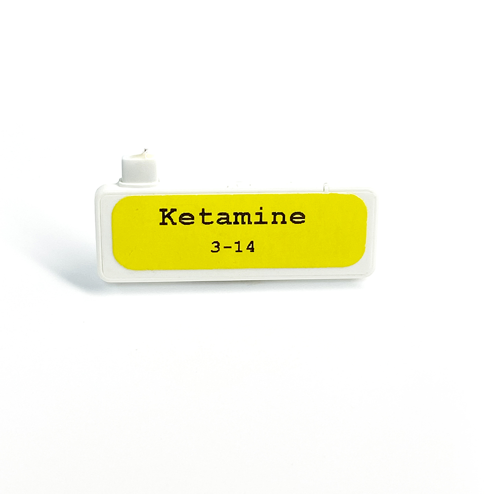 NARC iD RFID cap, yellow – ketamine – RF-TAG-KETAM