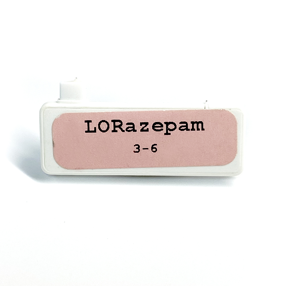 NARC iD RFID cap, pink – lorazepam – RF-TAG-LORAZ