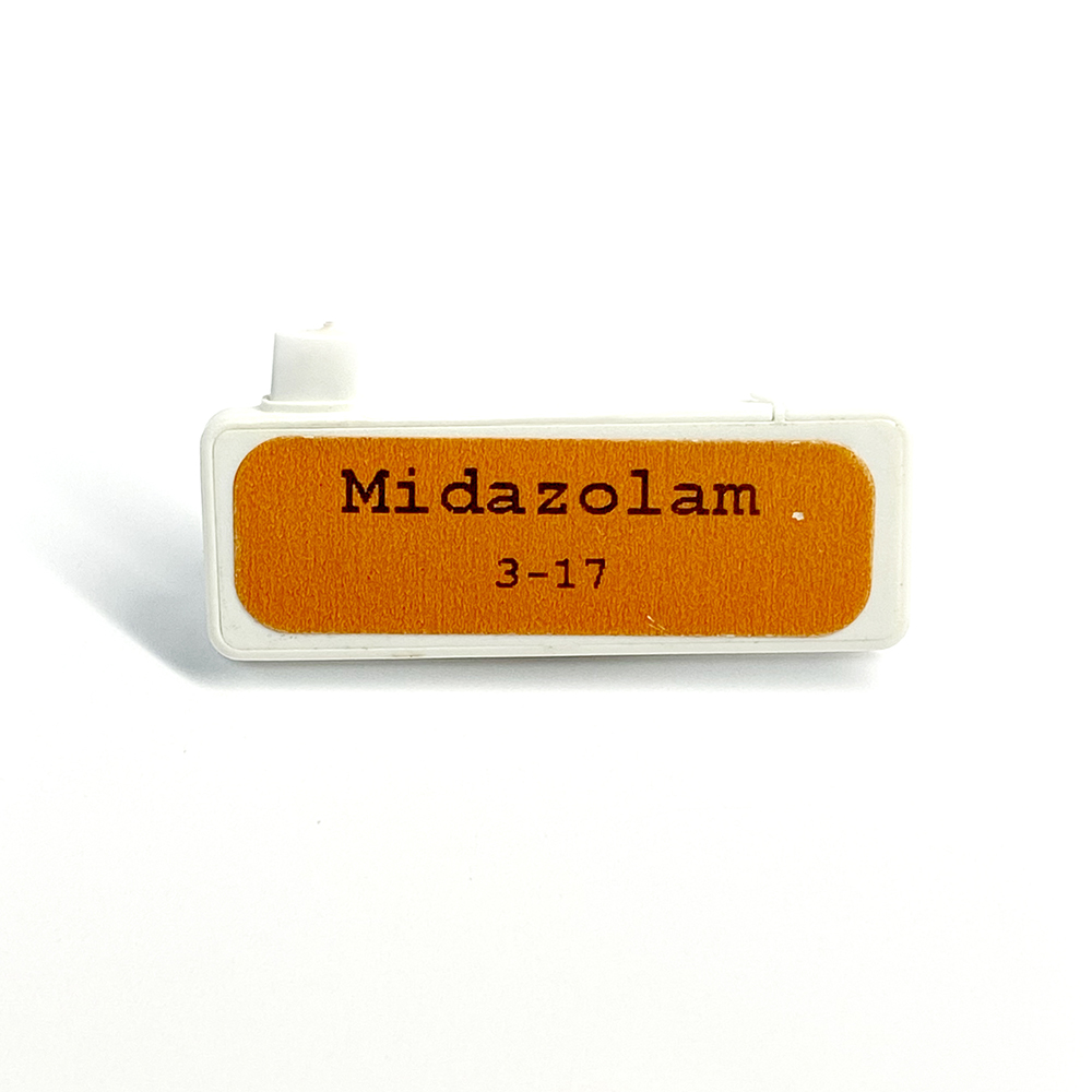 NARC iD RFID cap, orange – midazolam – RF-TAG-MIDAZ