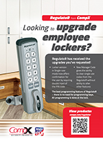 CompX ad: RegulatoR – upgrade employee lockers thumbnail image