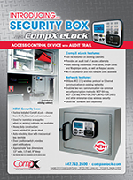 eLock ad: Security Box with 300 series cabinet eLocks thumbnail image
