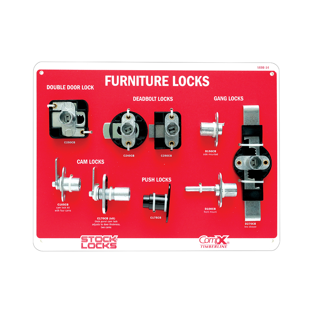 Furniture locks – timberline – V69B-14
