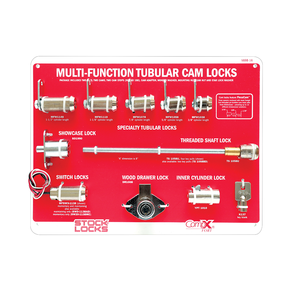 Multi-function GEM tubular lock fort – V69B-16