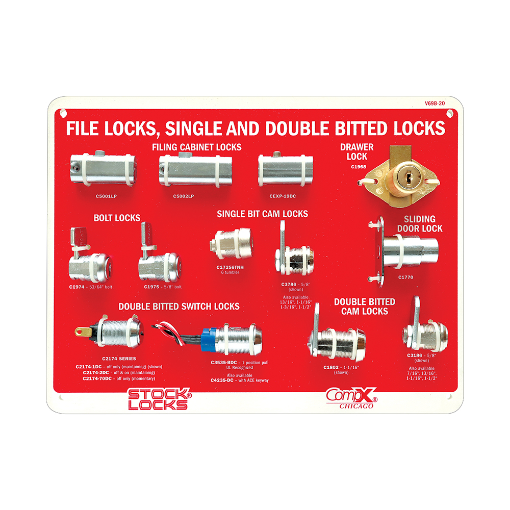 File locks single and double bitted – Chicago – V69B-20