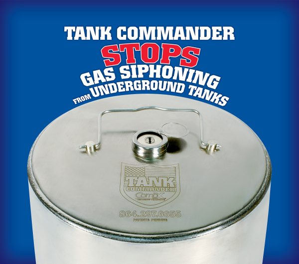 TANK commander from CompX is made of heavy-duty stainless steel that fully encapsulates the fuel cap and offers many locking options, from keyed solutions to combination padlocks to puck locks